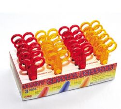 CISEAUX EN PLASTIQUE ASST.
